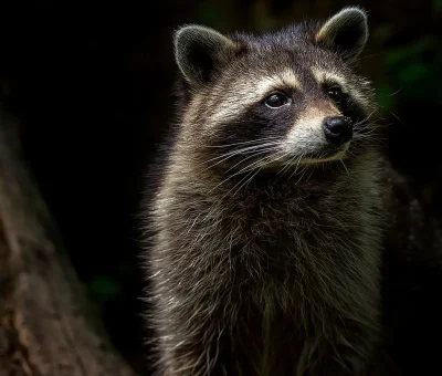 Das Bild vom Krafttier Waschbär